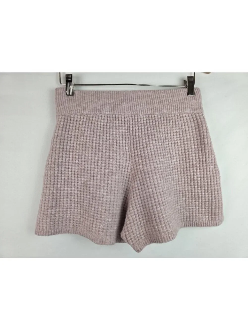 Abercrombie & Fitch Lounge Collection Women's Shorts Size Small Pink Soft Waffle